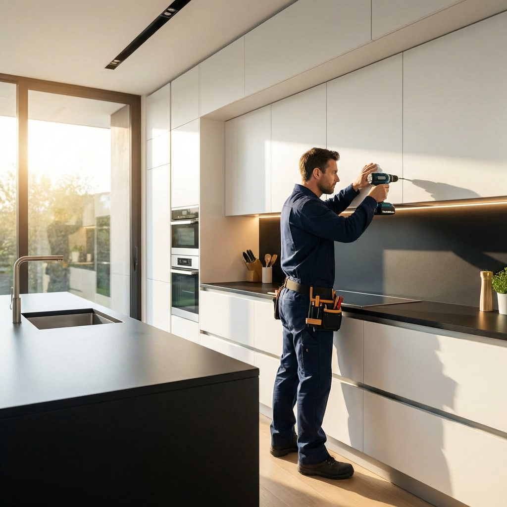 Professionelle Möbelmontage und Küchenmontage Wien – Schränke, Küchen und Betten fachgerecht aufbauen